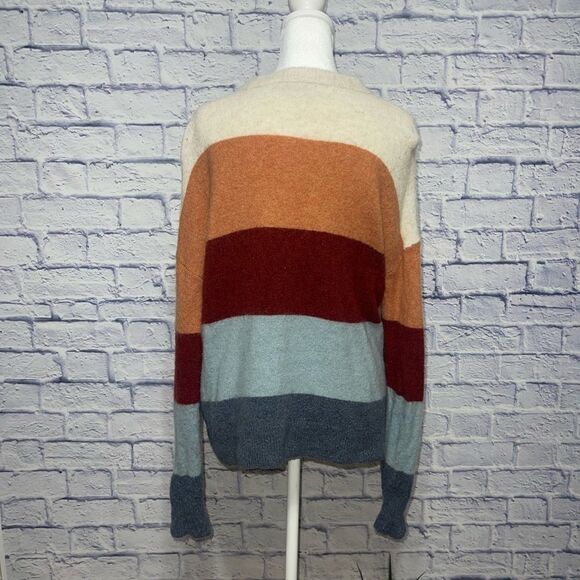 Madewell Crofton Multi Stripe Sweater - Picture 3 of 12